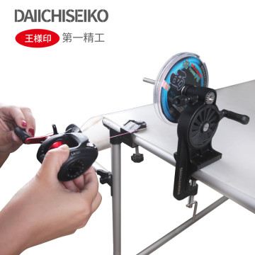 DAIICHISEIKO Free Adjusted Fishing Line Winder 3.5X High Speed 3.5:1 Spooler Line Winding Fishing Line Recycler Fishing Tools