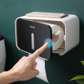 ECOCO Tissue Box Wall Mounted Paper Roll Holder Kitchen Paper Dispenser for Hotel Toilet Paper Dispenser Bathroom