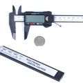 0~150mm 6 inch LCD Digital Electronic Vernier Caliper Gauge Micrometer Measuring Tool plastic with Transparent box