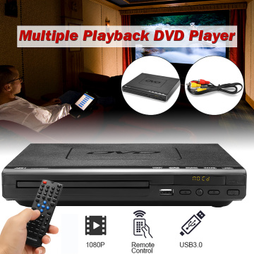 110V-240V USB Portable Multiple Playback DVD Player ADH DVD CD SVCD VCD Disc Player Home Theatre System With Romote Control