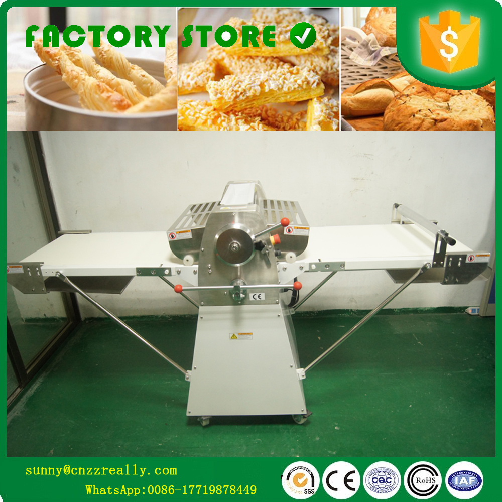 Automatic croissant bread dough sheeter for pastry bakery dough sheeter