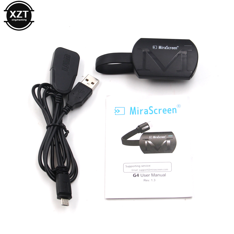 Mirascreen G4 2.4G 1080P Wireless HDMI Dongle TV Stick Miracast Airplay Receiver Wifi Dongle Mirror Screen Cast for Smartphone