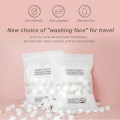 New Cotton Pads Disposable 100 Grain Mesh Disposable Travel Portable Compression Face Cloth 20*22cm Non-Woven Fabric Facecloth