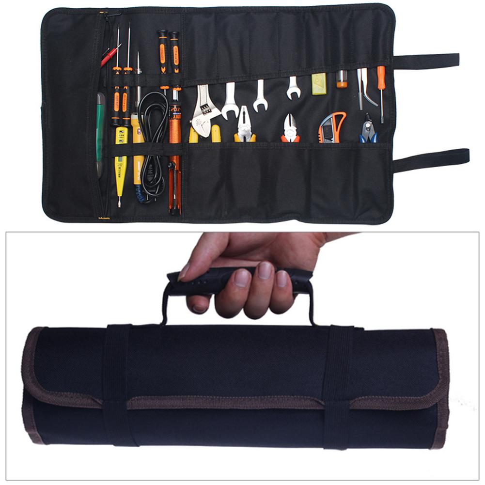 Workpro Tool Bag Organizer With Adjustable Shoulder Strap Wide Open Mouth Storage Bag For Power Tools Hardware