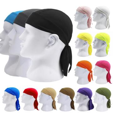 Outdoor Quick-drying Sports Cycling Caps Headband Moisture Wicking Breathable Sunscreen Hood Pirate Scarf Hat Cycling Equipment