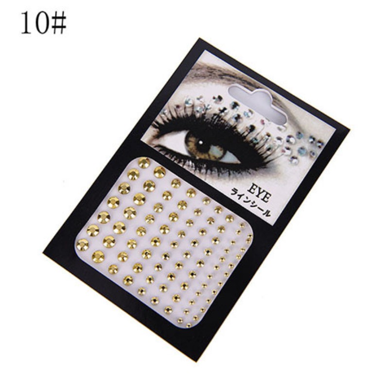 Diamond Makeup Eyeshadow Face Sticker Jewel Eyes Makeup Crystal Eyes Sticker