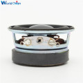 2PCS A lot Acoustic Speaker 4 Ohm 3W 40MM Speaker 36MM External Magnetic Black Hat PU Edge Acoustic Components