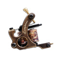 Professional Handmade Copper Tattoo Kit Machine Liner Shader Tattoo Guns Self-lock Copper Grips With Tips