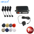 Hippcron Car Parking Sensor Kit Buzzer 22mm 4 Sensors Reverse Backup Radar Sound Alert Indicator Probe System 12V 8 Colors