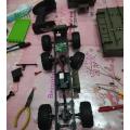 Steel Beam Metal Body Frame Spare Parts for WPL/FY/JJ 6WD 6x6 Drive RC Military Army Truck Models