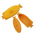 Fish Shaped Camping outdoor Silicone Lunchbox