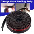 5m Garage Door Bottom Weather Stripping seal kit rubber strip Multipurpose Edge Trim Full Wrap Bottom Seal replacement Adhesive