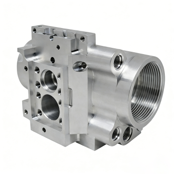 CNC milling parts machining for manifold block