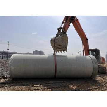 GRP municipal wastewater pipe