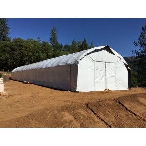 Single span film blackout Light Deprivation greenhouse