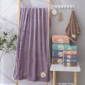 2 pcs Bath Towel Set Small Daisy Pattern Large Thick Towels For Bathroom Hand Face Shower Towels For Adults Super Absorbent