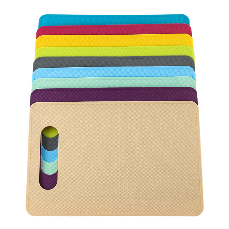 Kitchen Plastic Vegetable Fruits Bread Cutting Board Outdoor Camping Food Cutting Board Non-slip kitchen Chopping Blocks