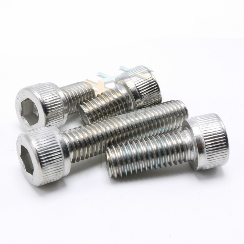 100PC Metric thread M3*6,8,10,12,16 stainless steel hexagon socket head cap screw,DIN912