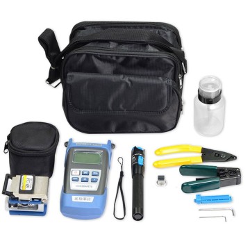 cable tool kit with Optical Power Meter High quality fiber optic equipment for FTTH FTTB FTTX Network