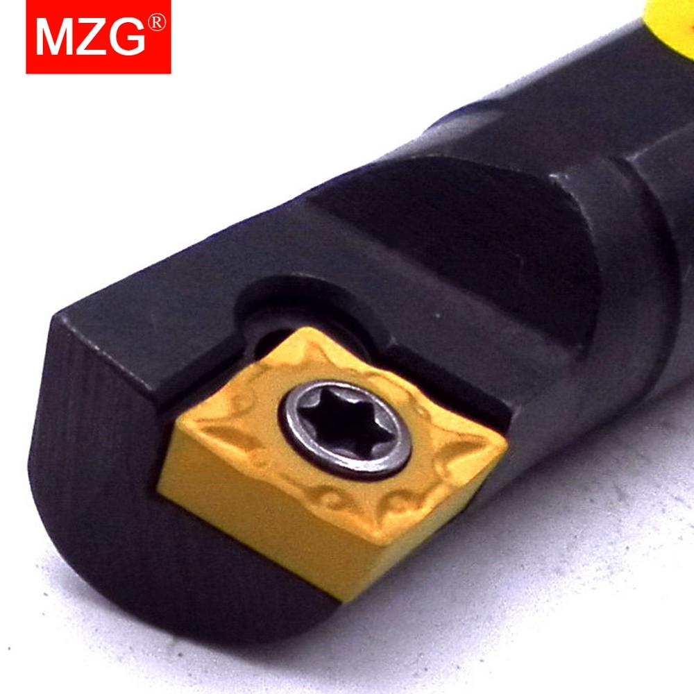 MZG 7mm 8mm 16mm S07K S08 S12M SCKCR CNC Turning Lathe Cutter Bar Hole Processing Clamping Locked Internal Boring Tool