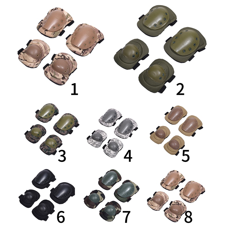 Tactical KneePad Elbow Knee Pad Military Knee Protector Army Airsoft Outdoor Sport Working Hunting Skating Safety Gear Kneecap