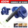 600W 220V Electric Handheld Air Blower Computer Dust Collector Fan Vacuum Cleaner Dust Collecting Leaf Blowing Remover