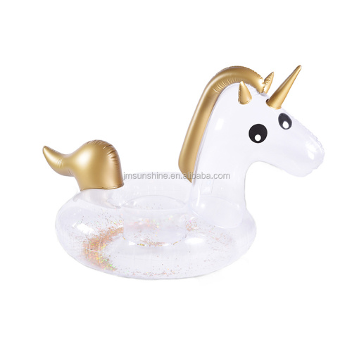 Glitter inflatable Unicorn Inflatable swimming pool Float for Sale, Offer Glitter inflatable Unicorn Inflatable swimming pool Float