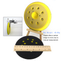 1 Pcs 5Inch 125MM 8-Hole Back-up Sanding Pad Hook and Loop Sander Backing Pad for Electric Grinder Power Tools Accessories