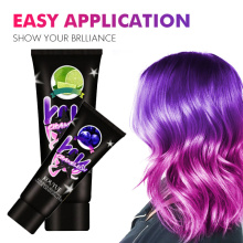 Thermochromic Hair Dye Easy To Change Hair Color To Create Popular Mermaid Hair Dye Granny Gray Hair Dye Discoloration TSLM1