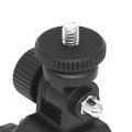 1/4 Camera DV DSLR Bike Bicycle Handlebar Clamp Bracket Tripod Mount Screw Clip Tripods for Gopro Hero 180 Degree High Quality