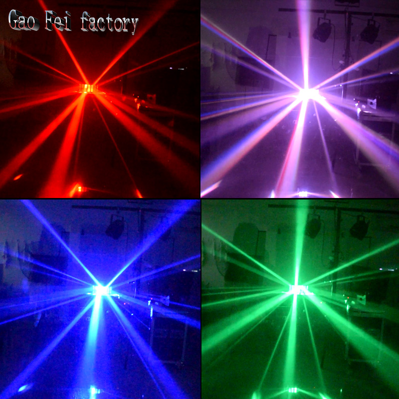 Led Derby DJ Lights 2X15W RGBW 4In1 Lyre Beam Bee Eye Dmx Stage Lighting Effect Disco Party Holiday Wedding Lights