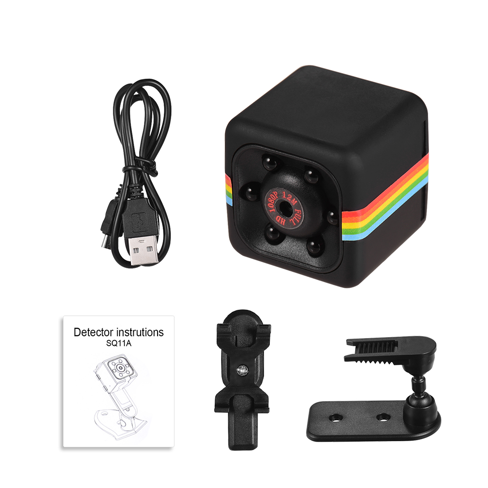 Mini Cube Camera 1080P HD IR Night Vision 120° Wide Night Vision Camcorder Motion DVR Micro Camera Sport DV Video small Camera