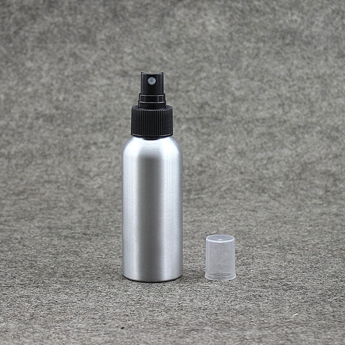 HOT 1PC 30ml 50ml 100ml Aluminium Spray Atomiser Bottle Refillable Empty Bottles Black Pump Atomizer For Cosmetic Packaging Tool