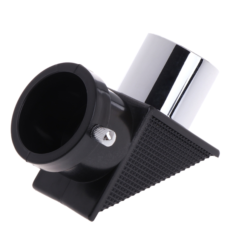 Telescope Mirror Erecting 1.25" 90 Degrees Zenith Diagonal Adapter Positive Prism Optic Astronomical Eyepiece Accessories