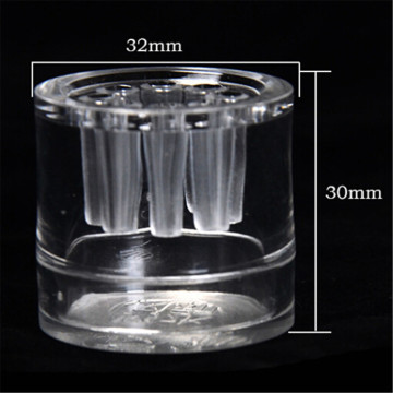 8 Hole Snail Trap Transparent Leech Vivarium Planarian Pest Catch Pen red bee shrimp Worm Bait Feeding Box Aquarium Cleaner Tool