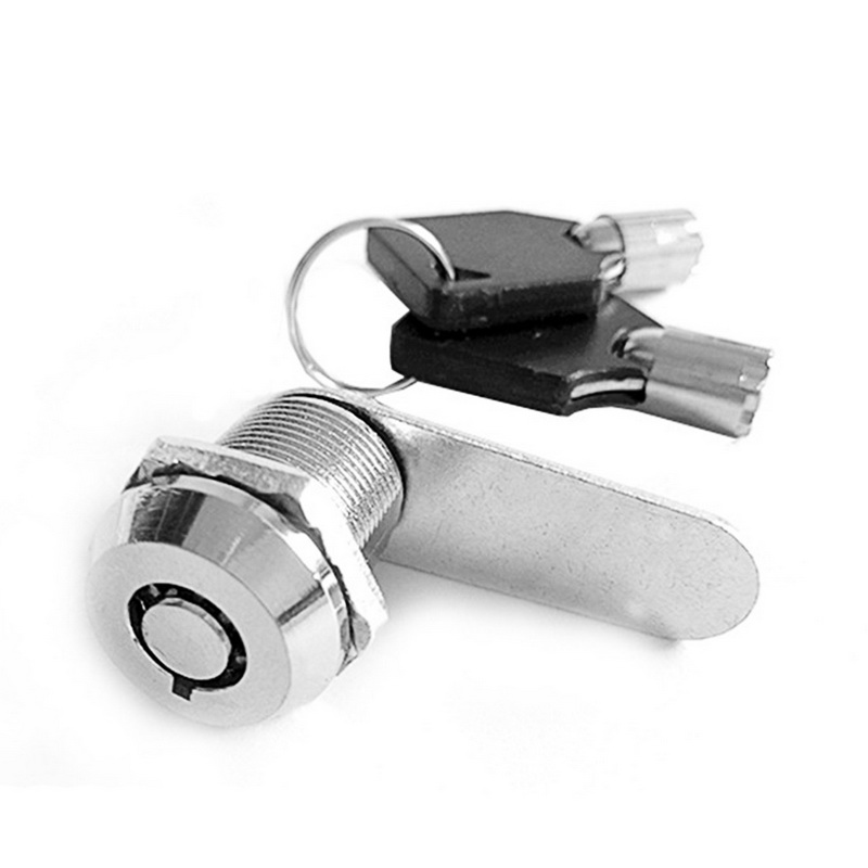 1 Pcs 16/20/25/30mm Mailbox Locks Portable Practical High Quality Drawer Cupboard Locker Security Furniture Locks Plastic Handle