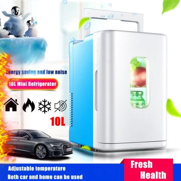 AUGIENB 220V Electric Refrigerator 10L Refrigerator Multi-Purpose Refrigerator Home