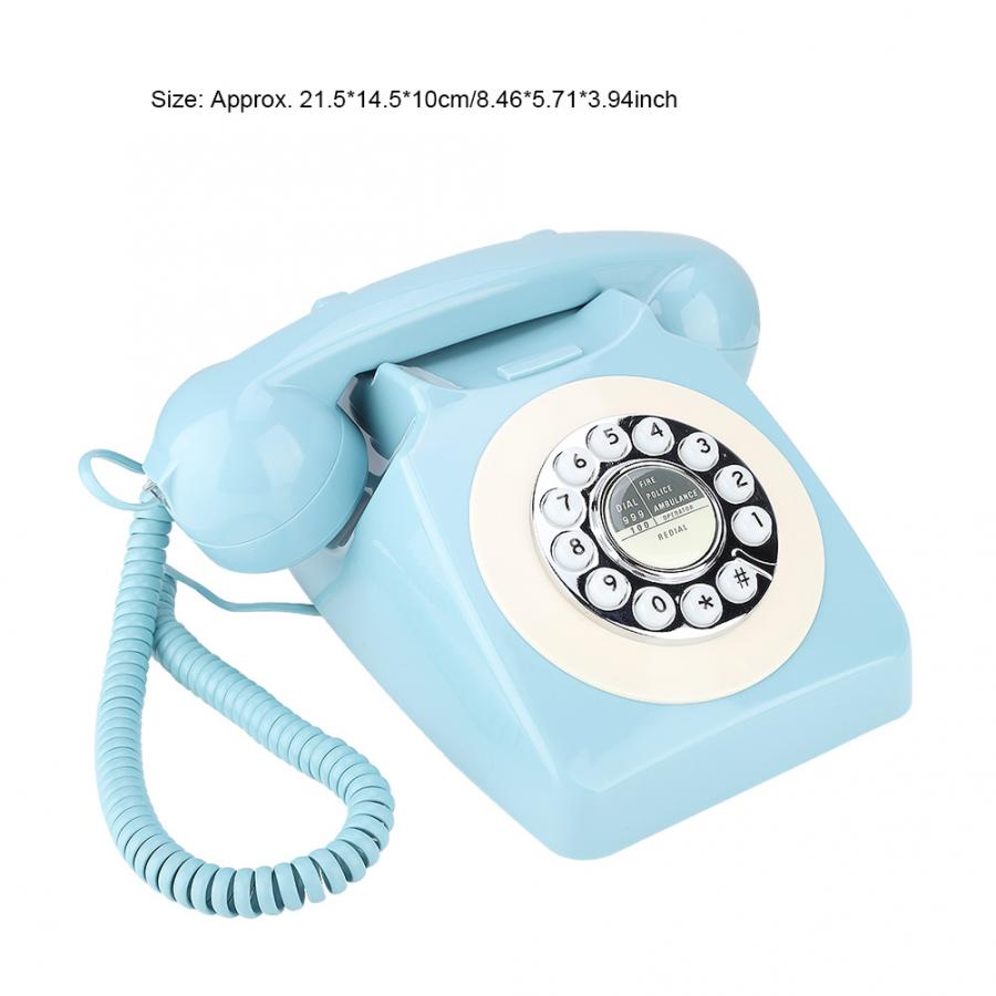 MYS-300ARetro Style Landline Office Telephone Home Decoration Anti-Electromagnetic Interference telephone portable telefono fijo