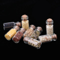 9Pcs/Set 1/12 Scale Dollhouse Miniature Glass Jar With Dried Food for Dolls House Kitchen Decor Accessories Children Kids Toys