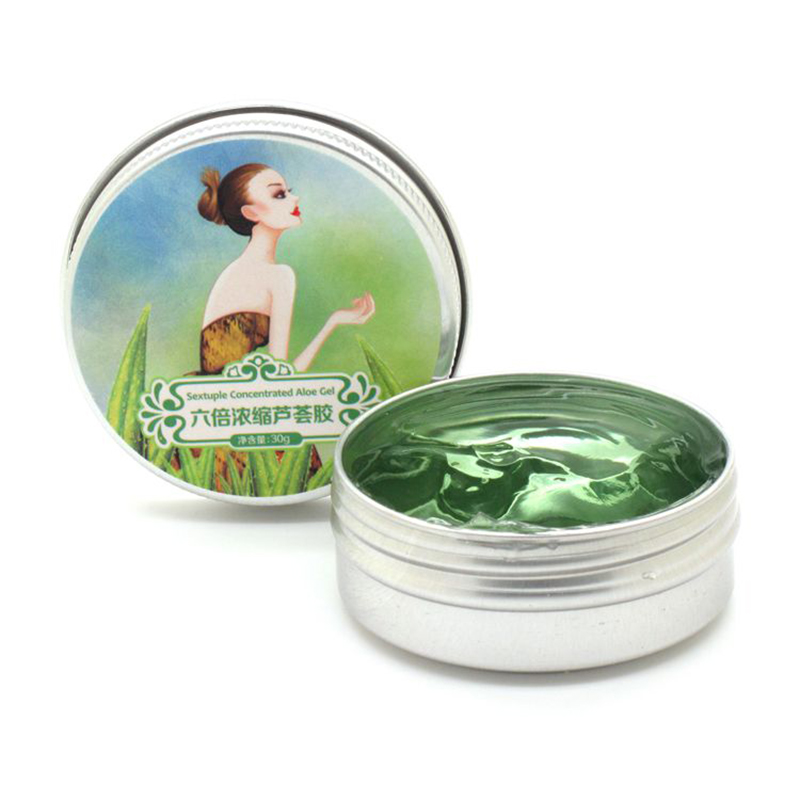 30g 100% Pure Natural Aloe Vera Gel Wrinkle Removal Moisturizing Anti Acne Anti-sensitive Oil-Control Aloe Vera Sunscreen Cream