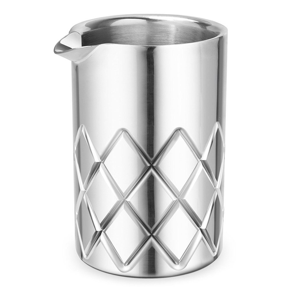 580ml / 750ml Cocktail Mixing Glass Stirring Tin Double-walled And Vacuum Insulated For Temperature Consistency Silver/Copper