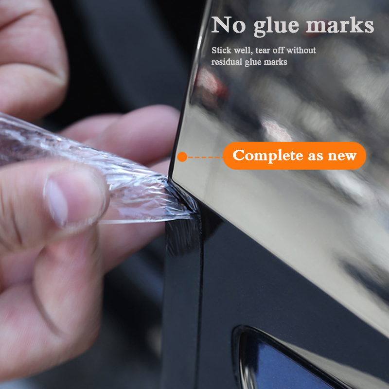 5D Carbon Fiber Nano Glue Car Sticker Protector Film Door Edge Protective Car Trunk Door Sill Full Body Sticker Vinyl Accessory