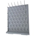 Drying Rack 52 Pegs Laboratory single side detachable gray drip rods 52 rods (high density PP) Laboratory supplies
