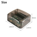 2.5''/ 3.5" HDD Docking Station 2 Position IED SATA to usb 3.0 Transparent Support 12TB Storage with muti-card readers