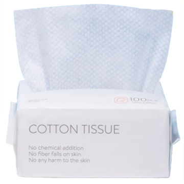 100PCS Disposable Wash Face Towel Clean Face Towel Make of Cotton Remove Makeup Towel Wash Facial Tissue