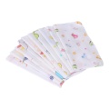 10Pcs Baby Handkerchief Double Layer Gauze Toddler Feeding Square Towels Newborn New Dropship