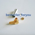 MMCX Crimp Male Plug RA Right Angle RF Connector For LMR100 RG316 RG174 Wholesale