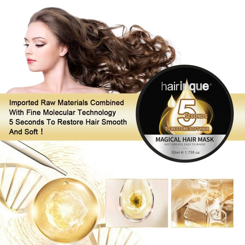 Professional Hair Treatment Hair Straightening Repair Care Mask Smoothing Treatment Shiny Hair Conditioner