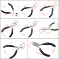 8style Jewellery Making Tools Beading Pliers Round Flat Wire Side Cutters Kit