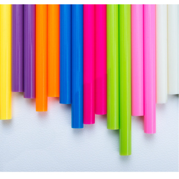 Colored Hot Melt Glue Sticks 7mm Adhesive Assorted Glitter Glue Sticks Professional For Electric Glue Gun Craft Repair